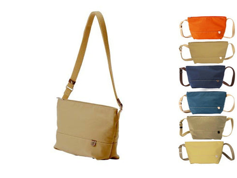 【豊岡鞄 アトリエヌウ NU28104 オレンジ】snap vegi(スナップベジサコッシュ